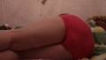 Oxana Huge Red Panties