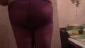 Oxana Violet Tights Messy
