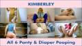 All 6 Recent Kim Diaper & Panty Pooping Movies