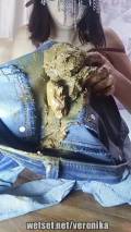 Bulging Blue Jeans