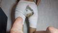Enormous Shit<br />In White Shorts