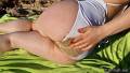 Panty Poop At The Beach
