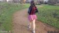 Panty Pooping In The Park